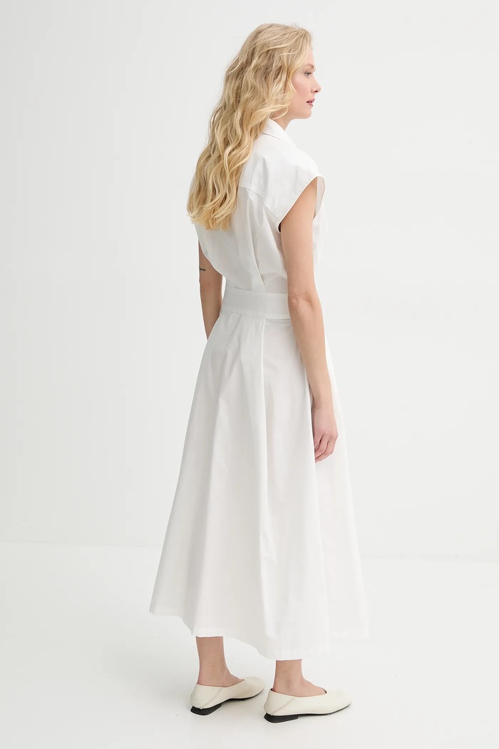 Oblečení Bavlněné šaty A.P.C. robe athena COEVD.F35149 bílá