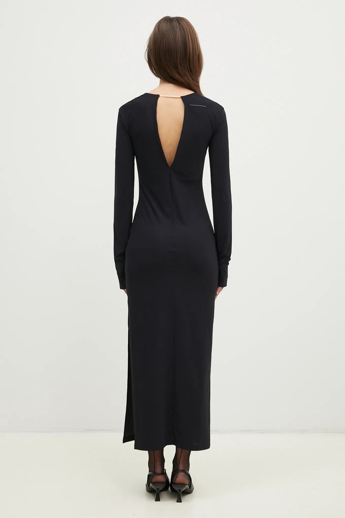 Clothing MM6 Maison Margiela dress S52DG0026 black