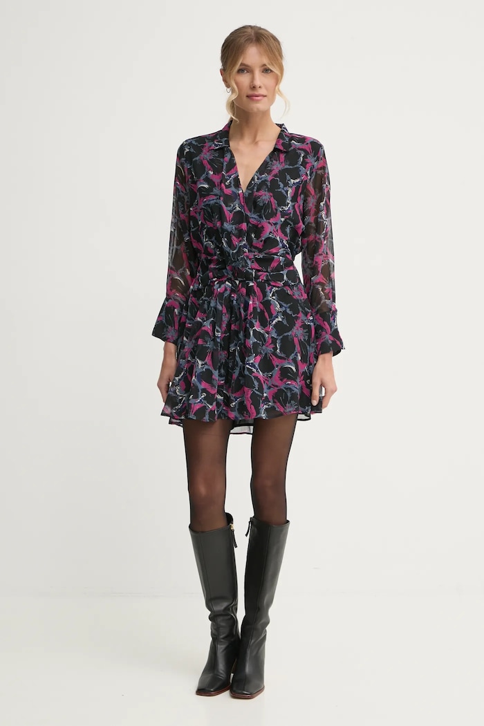Φόρεμα Pepe Jeans ADA PL953630 μαύρο SS25