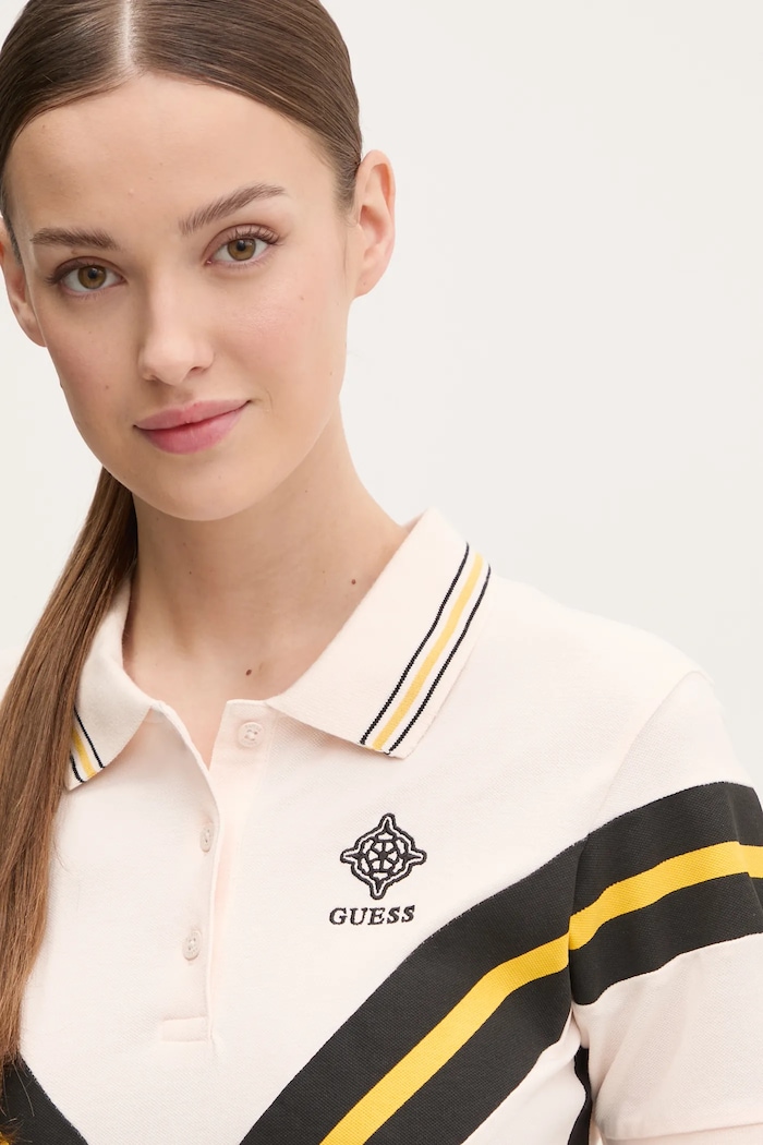 Guess sukienka SUZANNE różowy V5RK00.KCOK1