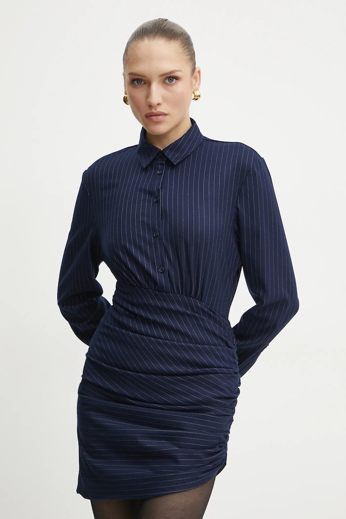 Bardot rochie 59676DB bleumarin SS25