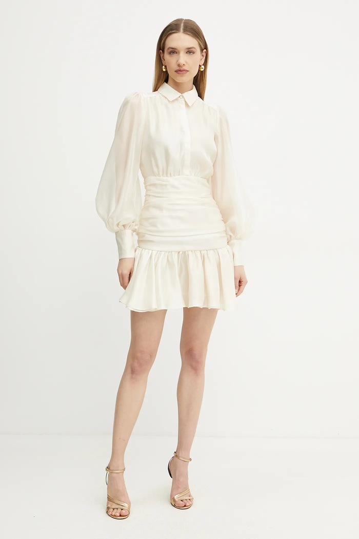 Bardot Rochie 59720DB bej SS25