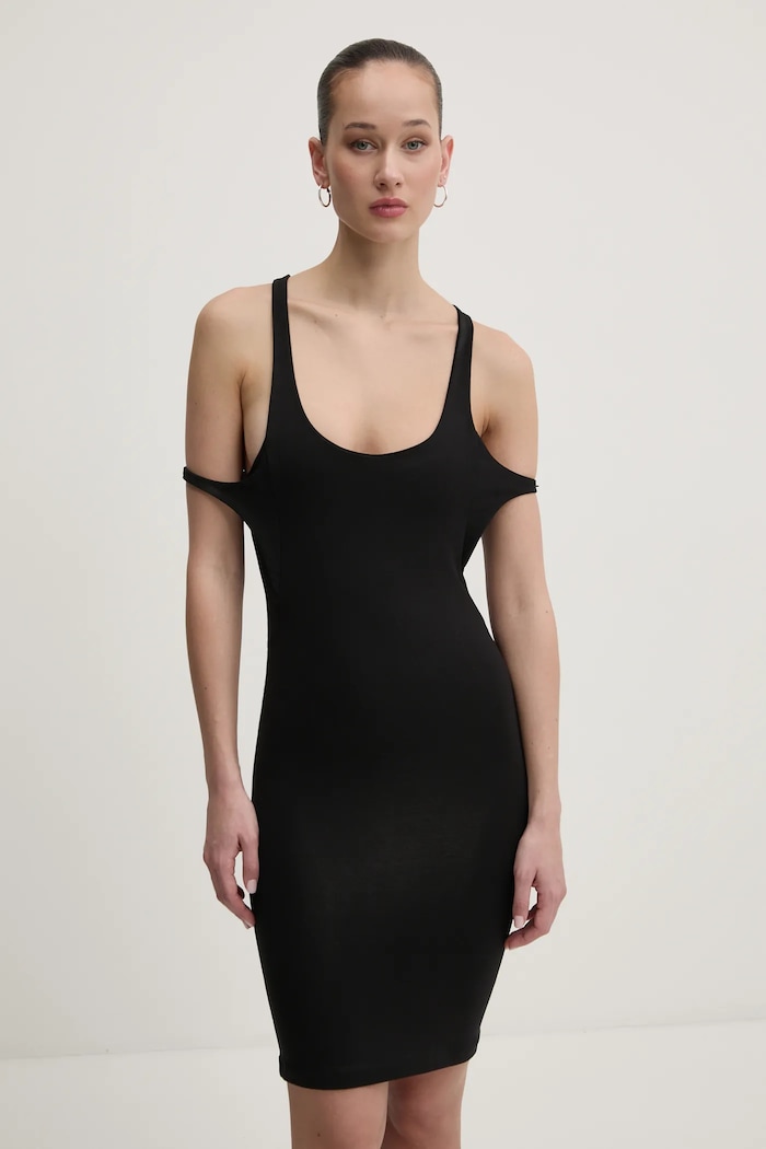 Heliot Emil dress jersey black SS25.W.11.066.BLK01