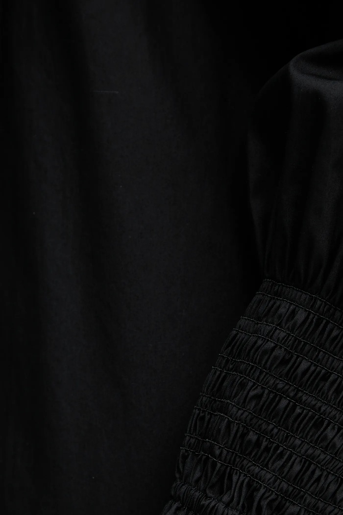 Luisa Spagnoli vestito in cotone 541993 nero