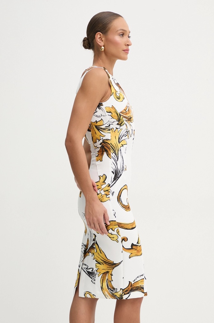 Ρούχα Φόρεμα Versace Jeans Couture 78HAO9B3.NS636 λευκό