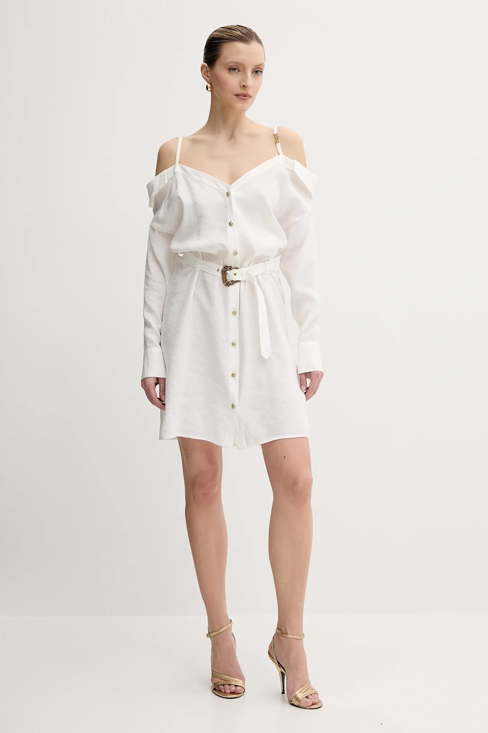 Šaty Versace Jeans Couture 78HAO911.N0433 béžová SS25