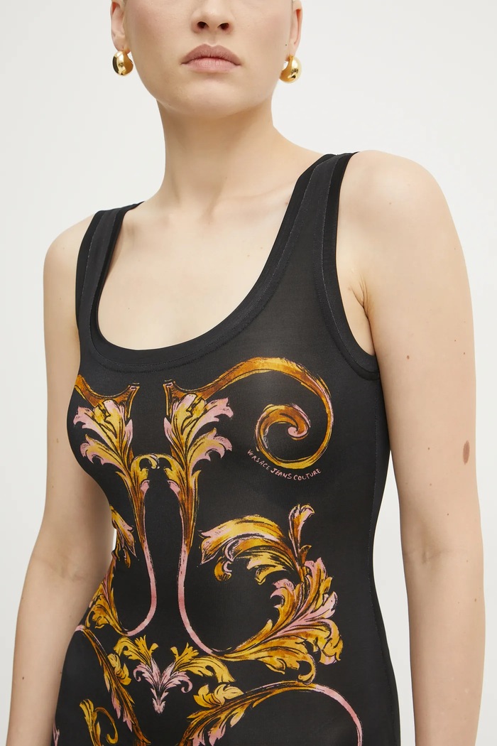 Haljina Versace Jeans Couture 78HAO9P6.JS473 crna