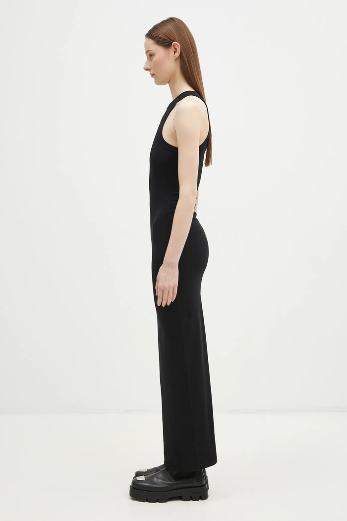 Šaty VETEMENTS Tanktop Maxi WA66DR700B černá SS25