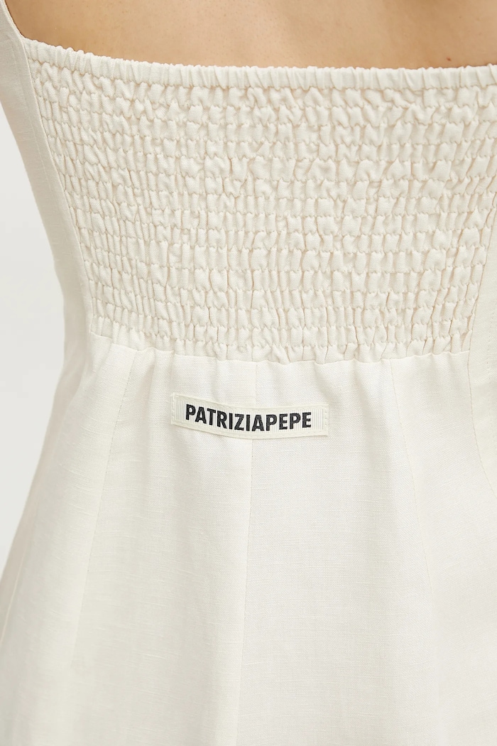 Patrizia Pepe rochie din amestec de in 2A2874.A052