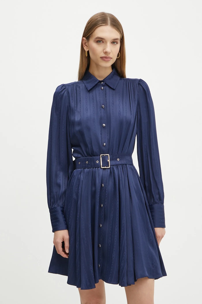 Marciano by Guess sukienka STELLA granatowy 5RGK22.7169A