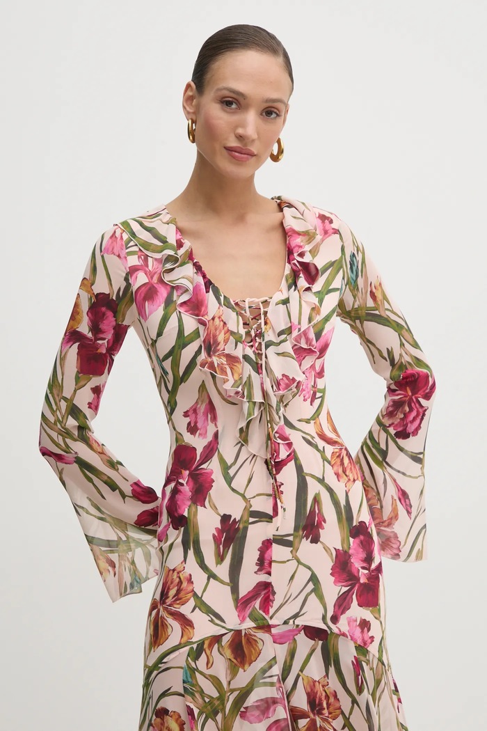 Ρούχα Marciano by Guess Φόρεμα Marciano by Guess IRIS 5RGK41.9603Z ροζ