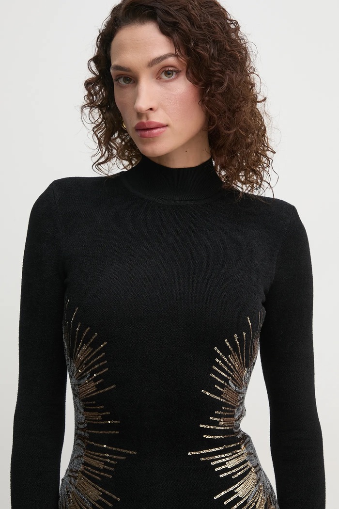 Šaty Marciano by Guess SPARKLER černá 5RGK67.5806Z