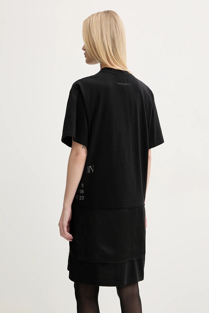 Odjeća Haljina MM6 Maison Margiela S52DA0058.M20050 crna