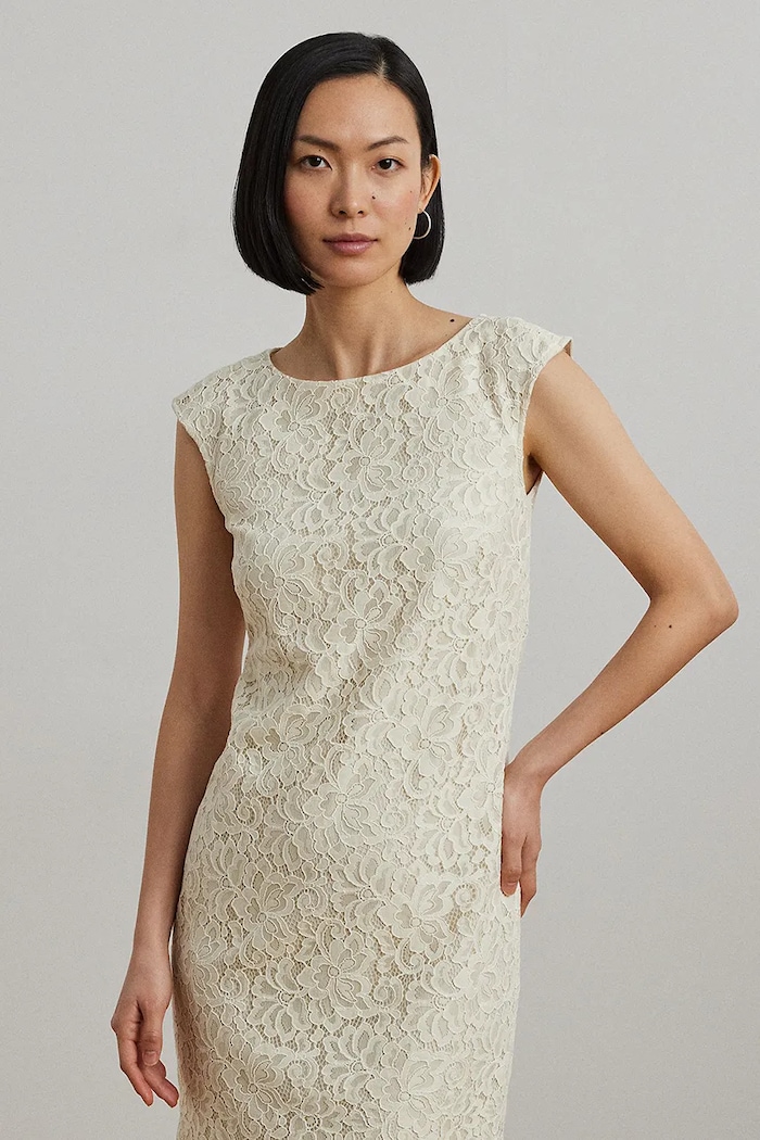 Ρούχα Φόρεμα Lauren Ralph Lauren 200963722 μπεζ