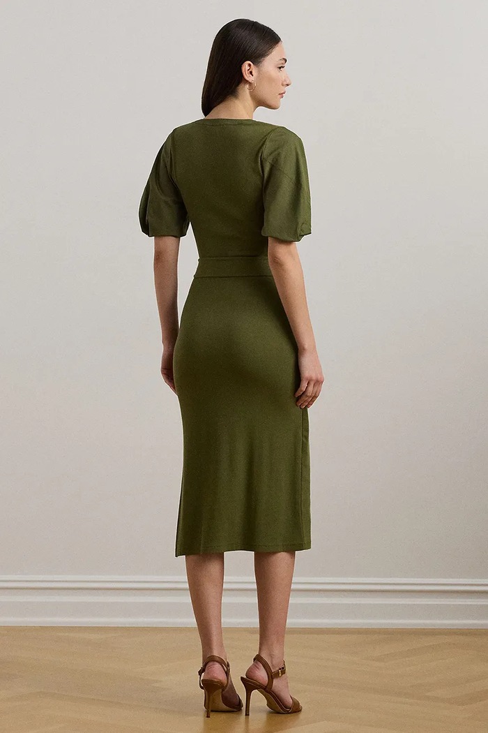 Рокля Lauren Ralph Lauren 250964070 зелен SS25