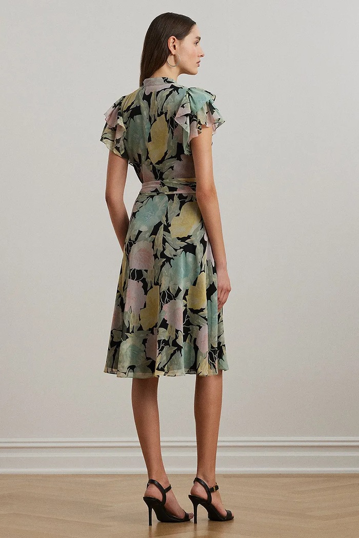Lauren Ralph Lauren sukienka 250975137 czarny SS25