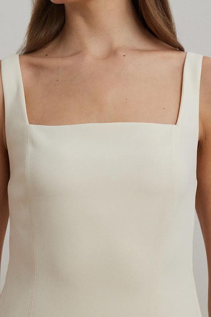Lauren Ralph Lauren sukienka beżowy 253963610