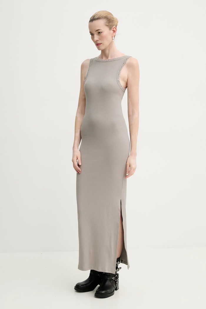 Gestuz rochie maxi bej 10910069