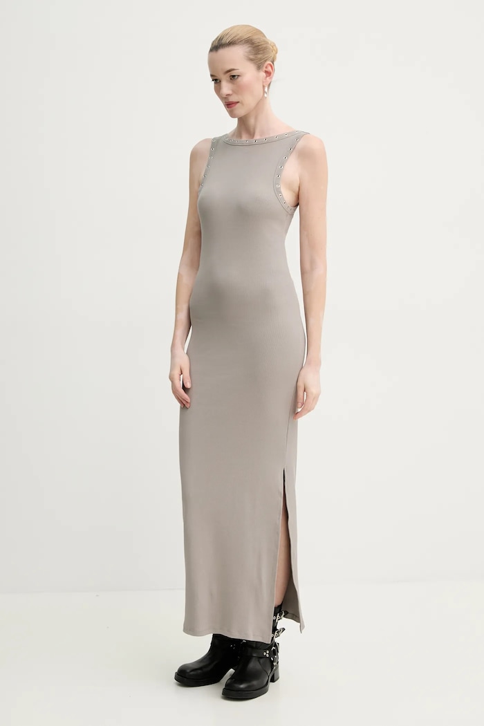 Gestuz rochie maxi bej 10910069