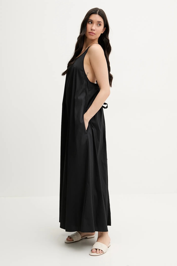 Max Mara Beachwear strandruha 2516221019600 fekete SS25