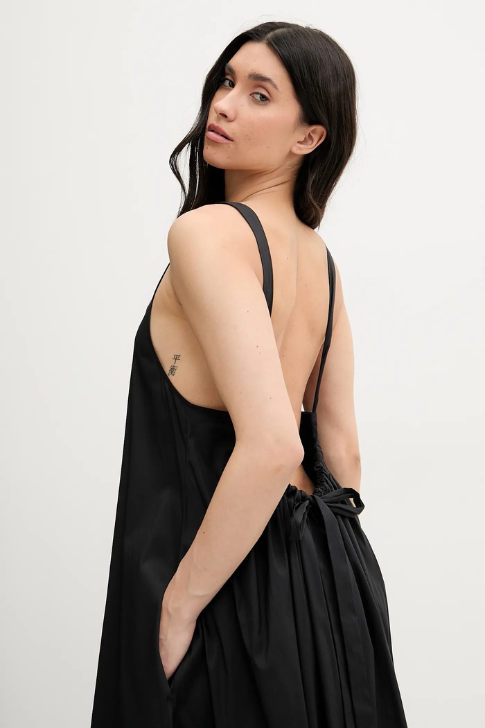 Max Mara Beachwear strandruha fekete 2516221019600