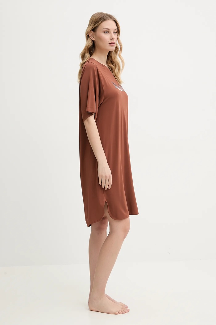 Max Mara Beachwear rochie de plajă 2516621039600 maro SS25