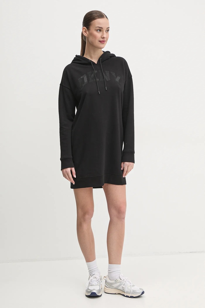Φόρεμα Dkny DP5D4885 μαύρο SS25