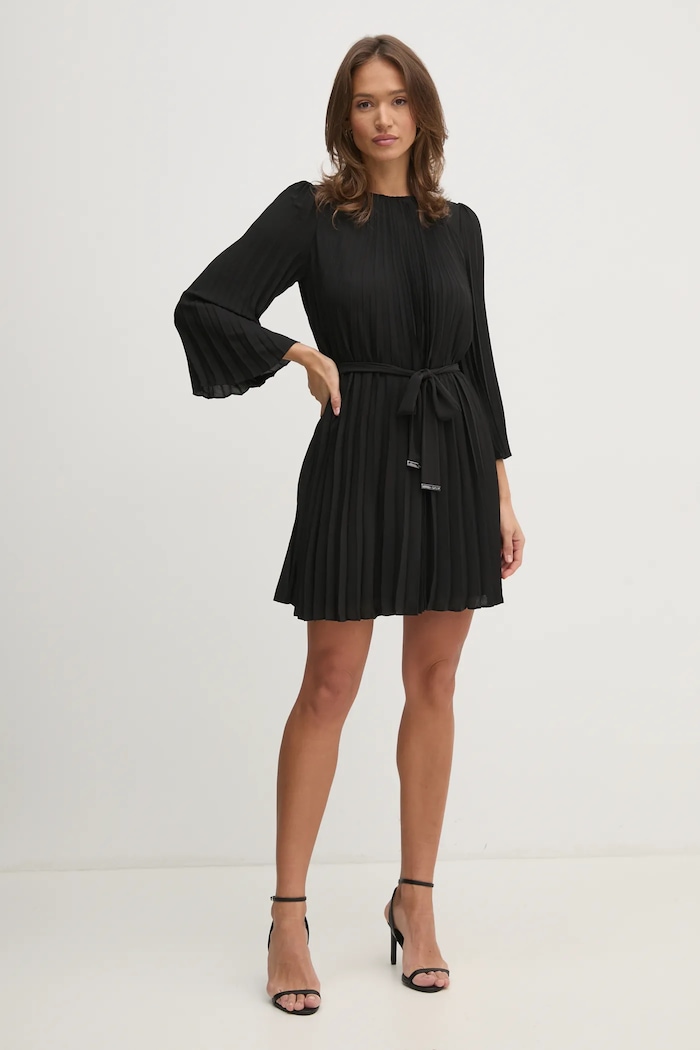 Dkny sukienka DD4JID78 czarny SS25