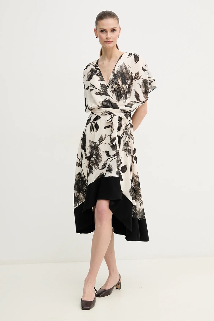 Haljina Dkny casual bež DD4K6963