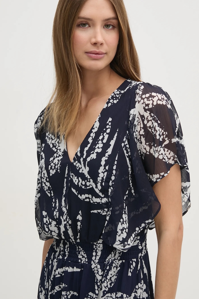 Φόρεμα Dkny σκούρο μπλε DD4A6765