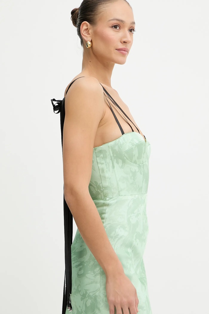 Sukienka REIMAGINE by Patrick Mcdowell Pinko 104996.A2JM zielony