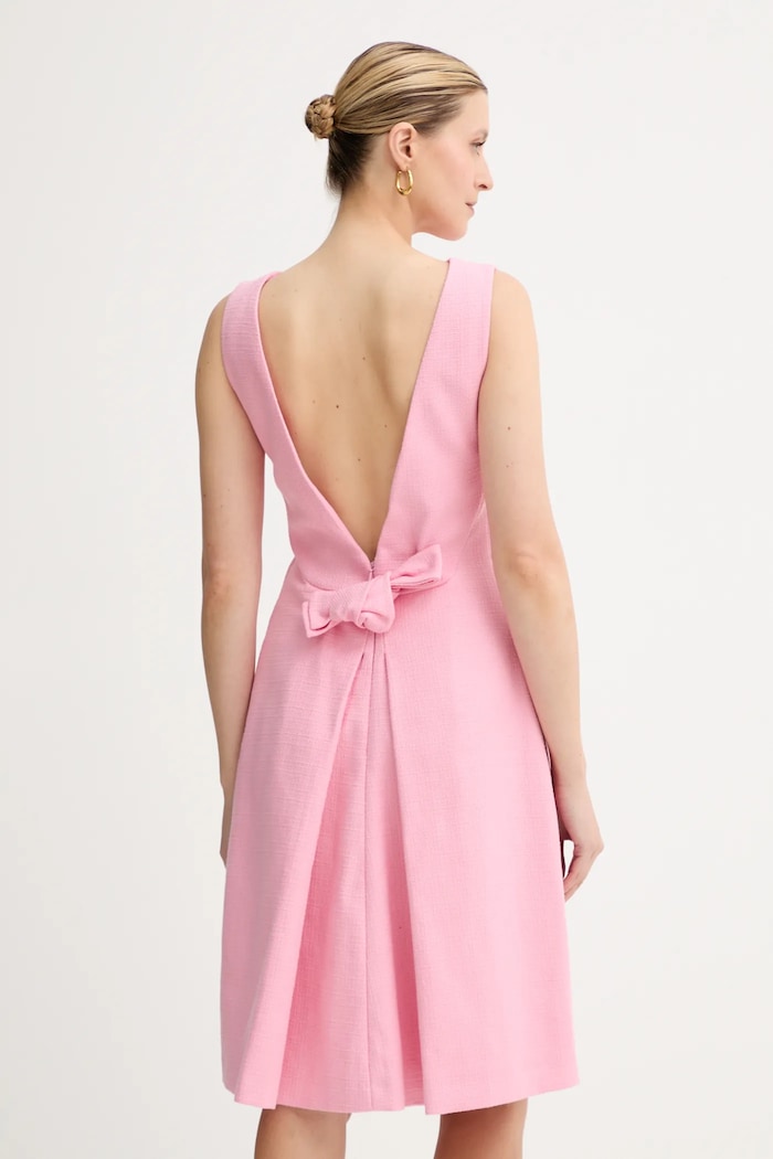 Oblečenie Bavlnené šaty Weekend Max Mara 2515221016600 ružová