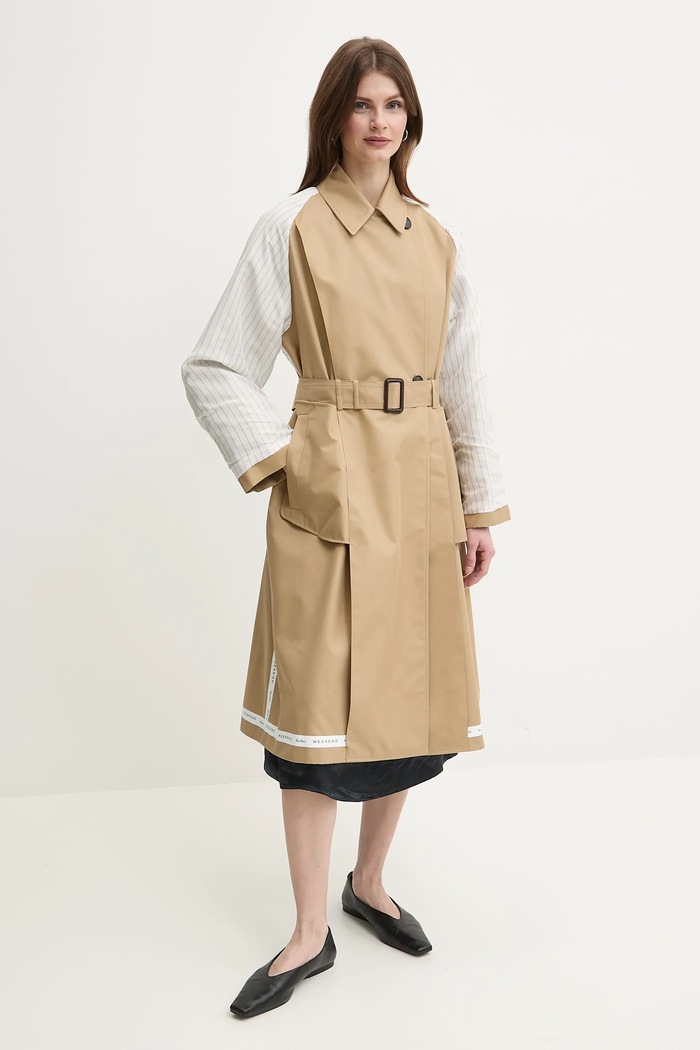 Рокля MM by Max Mara 2516221017600 тъмносин SS25