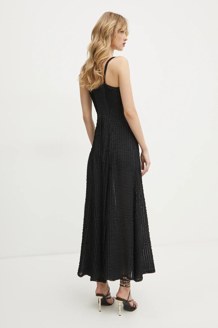 Šaty Charo Ruiz Ibiza Devi 255612 černá SS25