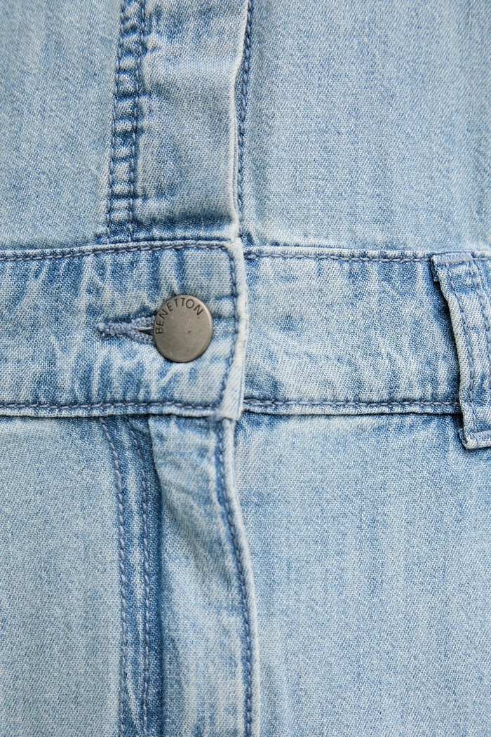 United Colors of Benetton sukienka jeansowa 4RZKDV0B5