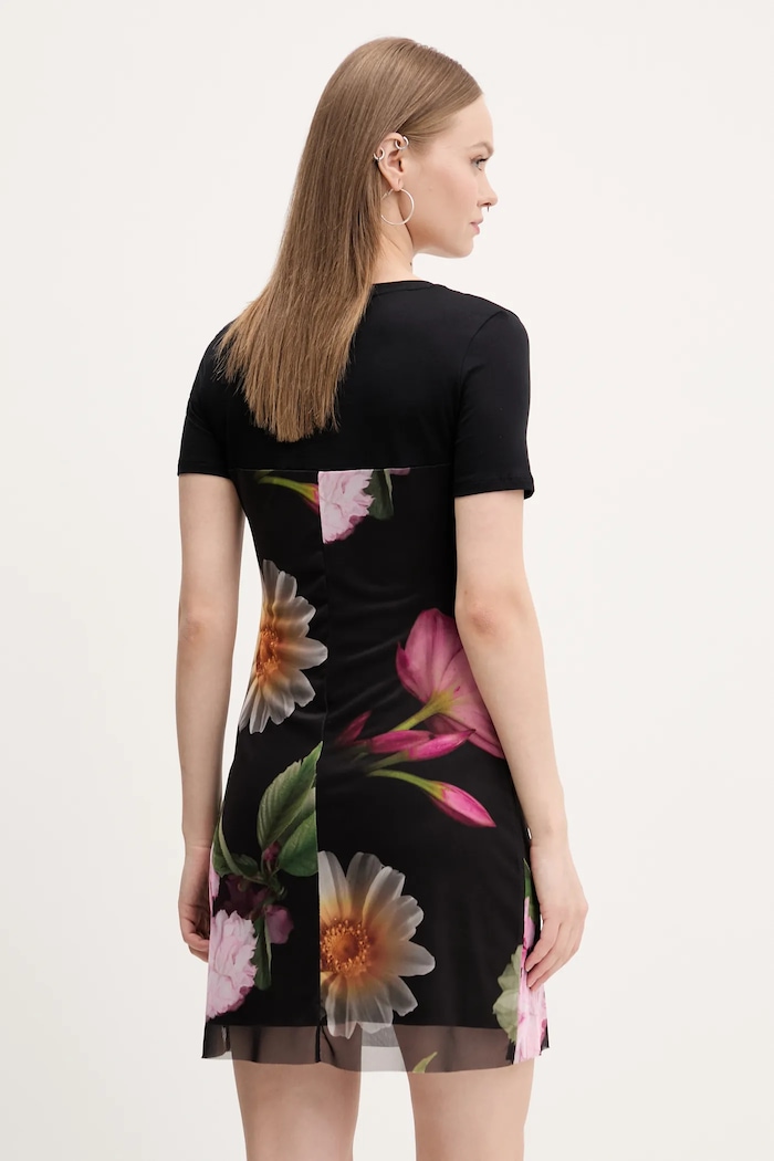 Îmbrăcăminte Desigual rochie HAMBURGO 25SWVK14 negru