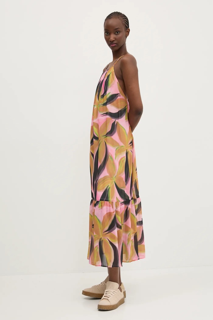 Haljina Desigual LIMOGES 25SWVW12 roza SS25