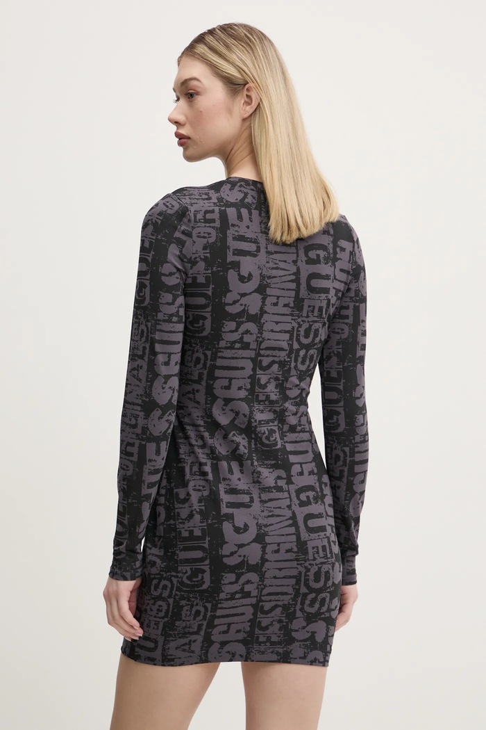 Oblečenie Šaty Guess Originals W5RK78.K1D80 čierna