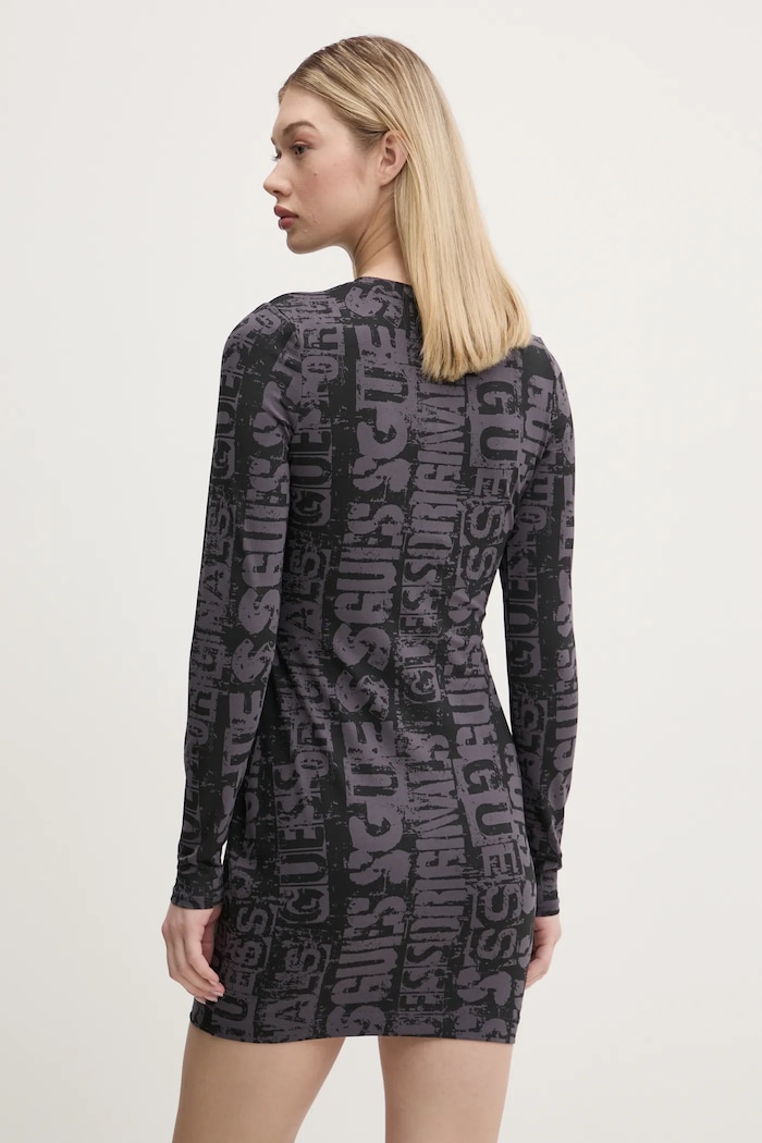 Oblečenie Šaty Guess Originals W5RK78.K1D80 čierna