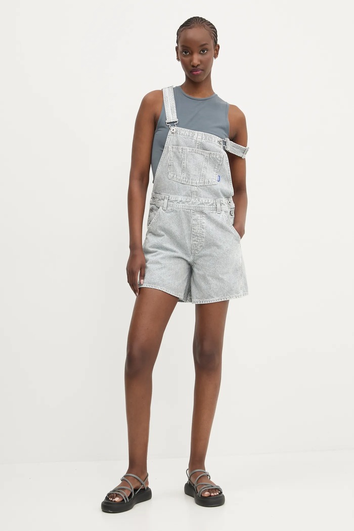 Hugo Blue salopette di jeans blu 50537485