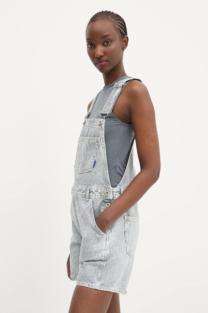 Hugo Blue salopette di jeans blu 50537485