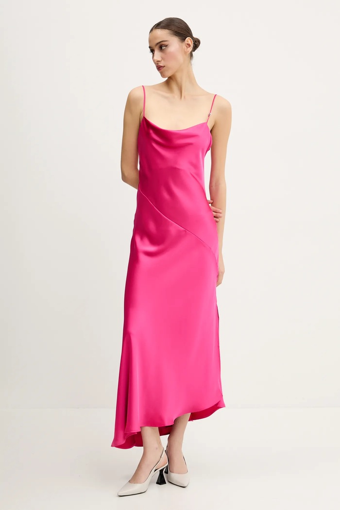 Haljina HUGO 50538974 roza SS25