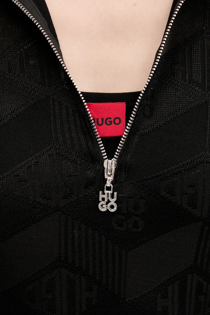 Šaty HUGO 50537774 čierna