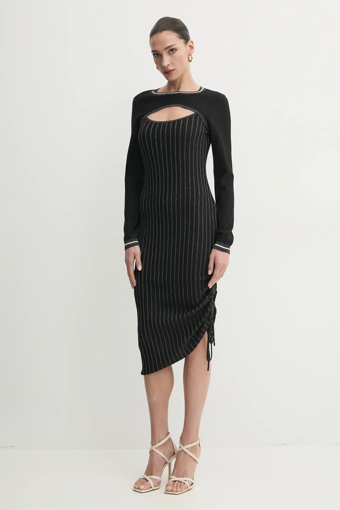 Haljina Liu Jo casual crna TA5037.MS014