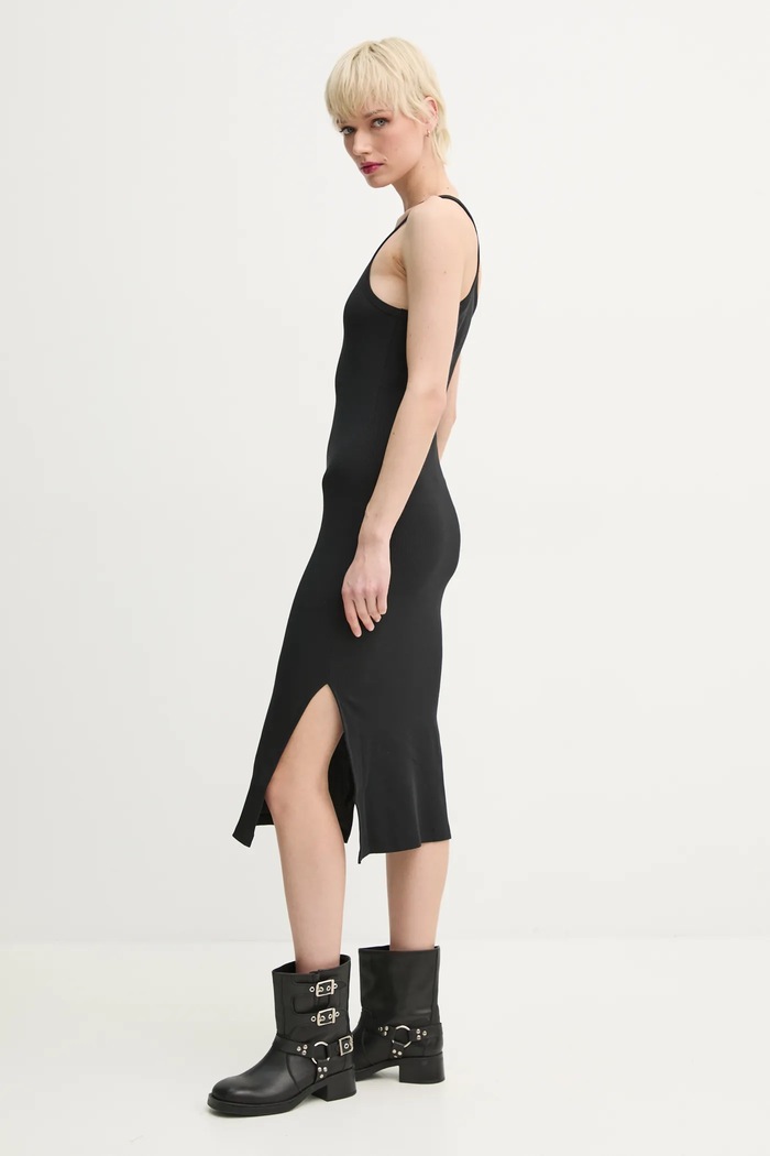 Šaty ZADIG&VOLTAIRE JWDR01067.11 černá SS25