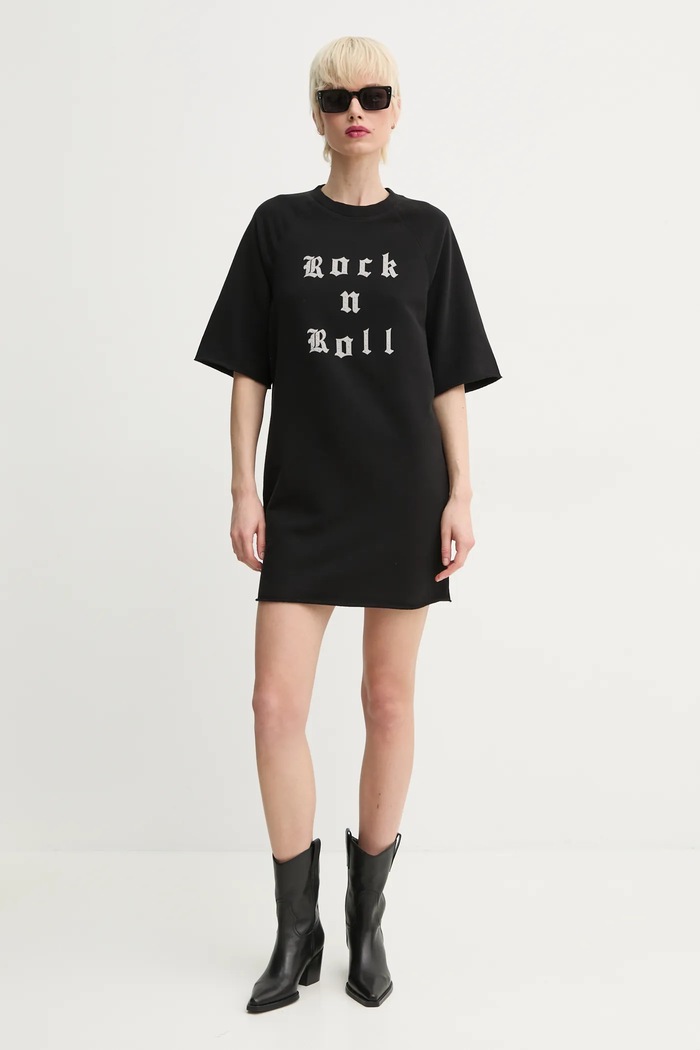 Šaty ZADIG&VOLTAIRE JWDR01073.11 černá SS25
