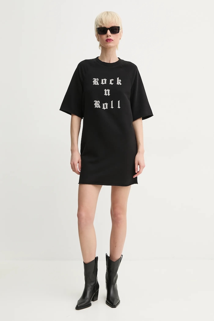 Šaty ZADIG&VOLTAIRE JWDR01073.11 černá SS25