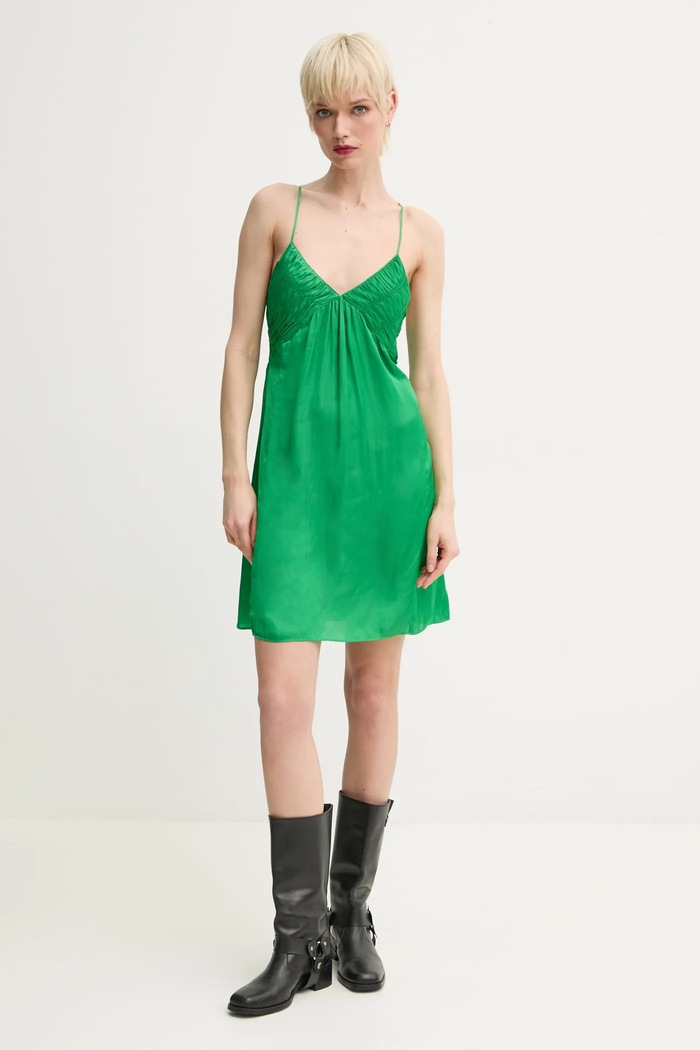 ZADIG&VOLTAIRE sukienka WWDR01317.331 zielony SS25