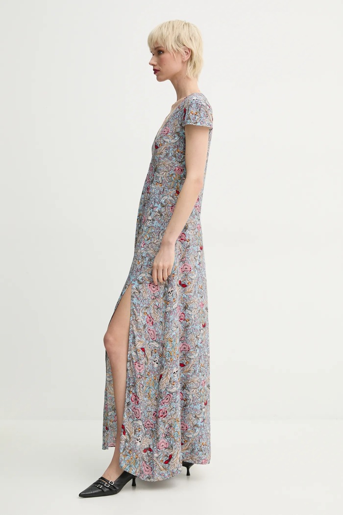 Zadig&Voltaire Rochie WWDR02507.428 albastru SS25