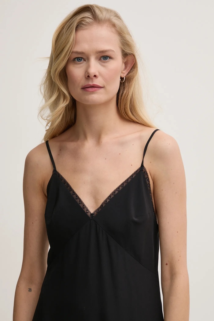 ZADIG&VOLTAIRE sukienka jedwabna czarny WWDR02529.11